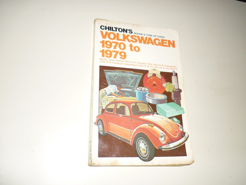 Libro Chilton's Volkswagen 1970 A 1979. En Inglés. Usado