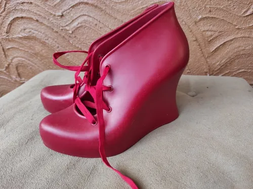 Sandalias melissa cheap salto grosso