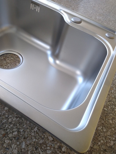 Bacha Pileta Cocina Acero Inox.encastrable T5642 Starken