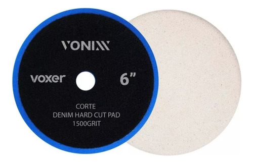Boina Voxer Branca Jeans Corte 6¨ Vonixx - 1500 Grãos