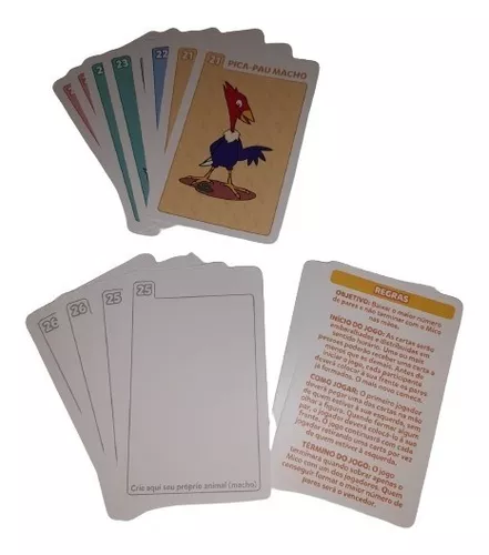 Jogo Do Mico Carta Educativo Infantil Menino Menina 4 Anos Copag Original  Divertido com 55 Cartas no Shoptime