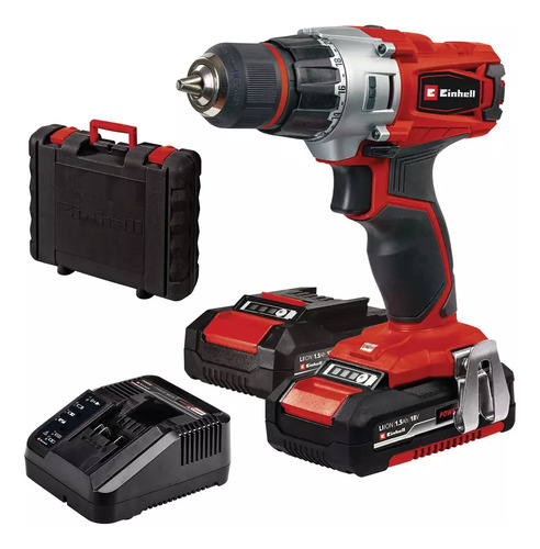 Taladro Atornillador Einhell Te-cd 18/2 Li Kit (2x1,5 Ah)