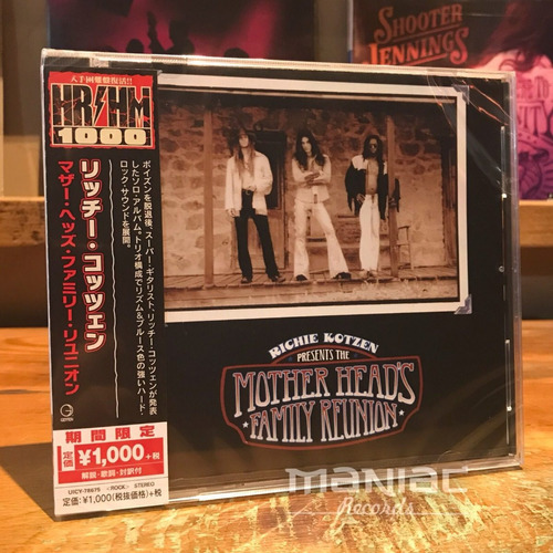 Richie Kotzen Mother Head's Family Reunion  Cd + Bonus