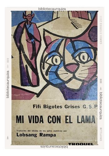 Mi Vida Con El Lama - Lobsang Rampa Usado (Usado)