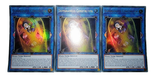 Yugioh - 3x Shaddoll Construct Ultra Em Português