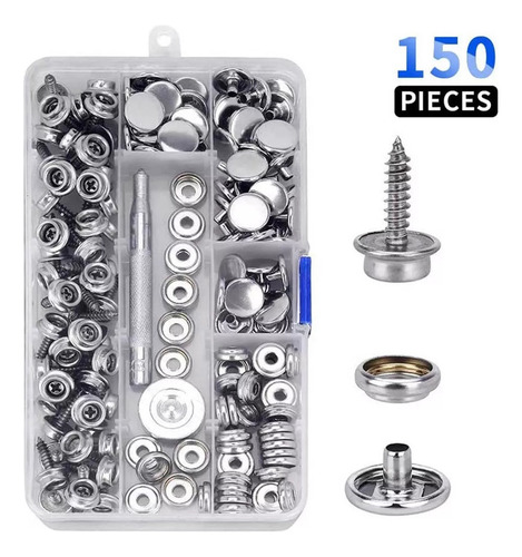 To.. Contact Supplier 150pcs/set Stainless Steel Push Button