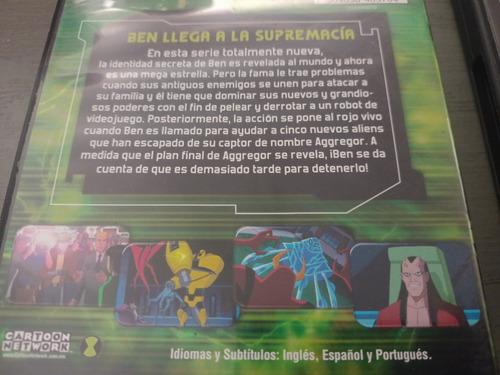 Ben 10 Supremacía Alienígena Temp 1 / Ben 10 Race Against Ti (Usado)
