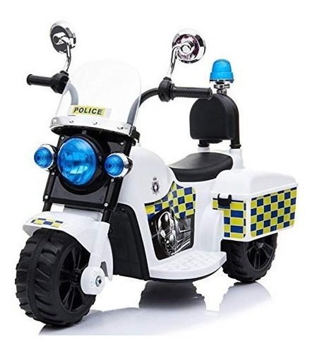 Moto Recargable Policia