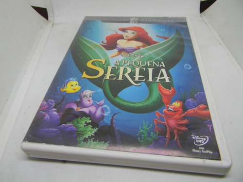 Dvd - A Pequena Sereia - Edição Diamante - Disney