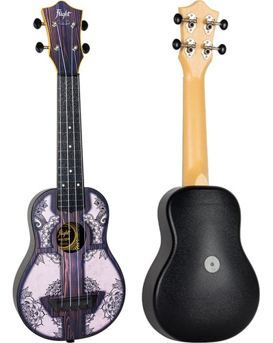 Ukelele Flight Soprano Tus40 Mw Con Funda Meses