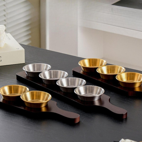 Juego De Platos Compatible Con Salsa Plata Con 4 Rejillas.