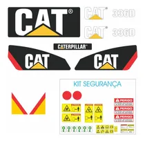 Comprar Jg De Adesivos Parcial Caterpillar 336d Para Tratores