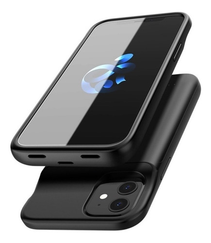 Funda Powercase + Mica Cristal Para iPhone 12 Pro 12 Max