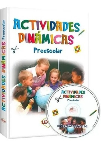 Preescolar  Actividades Dinámicas 1 Vol.  Con Un Cd Rom