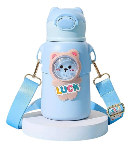 Botella Térmica Infantil De Acero Inoxidable De 500 Ml, Anti