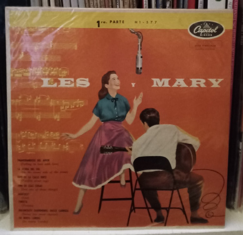 Les Paul Y Mary Ford - Vinilo 10  Argentino (d)