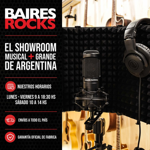 Micrófono Condenser Mackie Em-91cu C/shockmount Y Cable Cuo