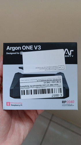 Sh - Case Argon One V3 Para Raspberry Pi 5 Pi5 Com Cooler (Usado)