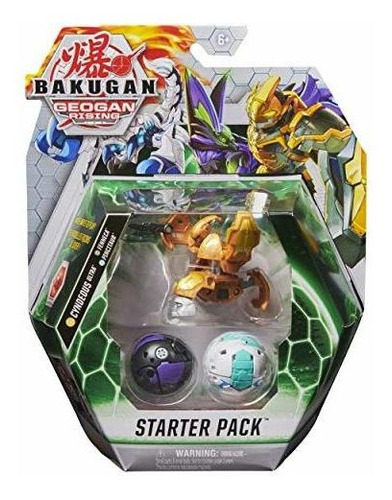 Bakugan Geogan Rising 2021 Starter Pack Aurelus Cyndeous Ult