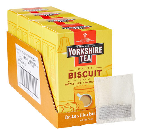 Yorkshire Tea Bolsas De Te Para Preparar Galletas, Paquete D