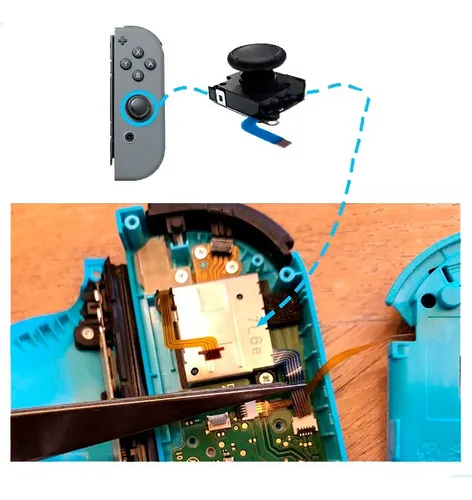 Kit Destornillador + 1 Analogo Compatible Con Switch Y Oled