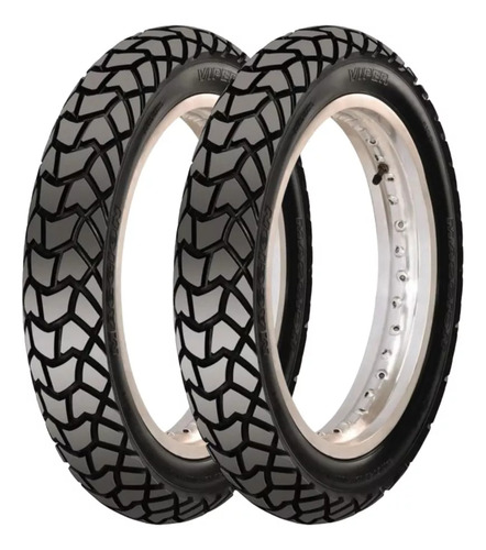 Par Pneus Maggion Viper 90/90-19+110/90-17 Bross Crosser Xre