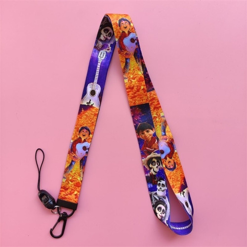 Imagen 2 de 9 de Lanyard Portacredencial Coco La Pelicula