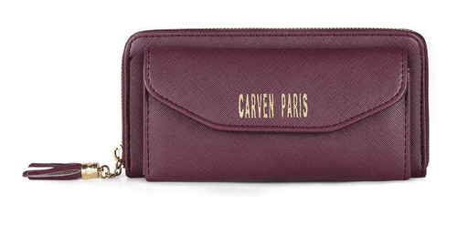 Billetera De Mujer Aria Burdeo Carven