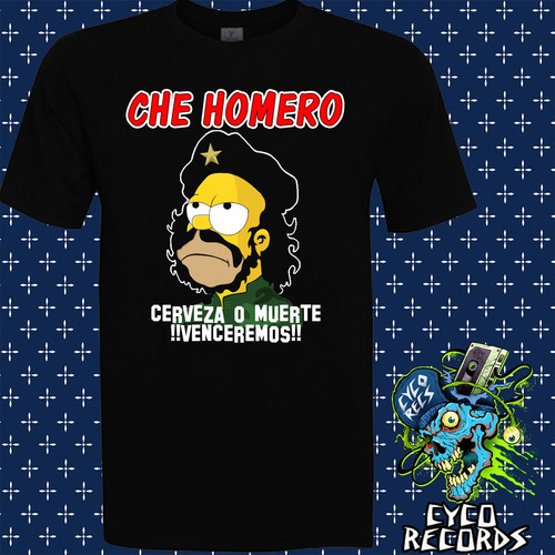 The Simpsons - Che Homero - Animacion - Polera- Cyco Records