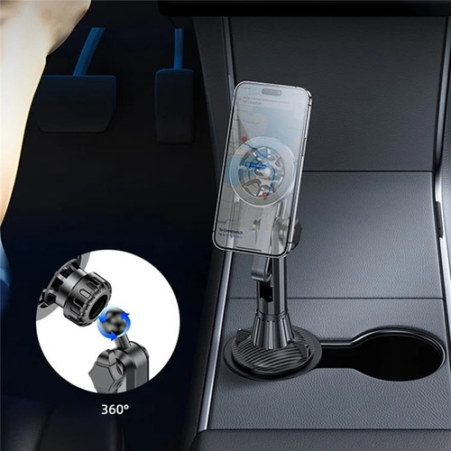 Soporte Celular Magnético Para Auto Portavasos Yesido C200
