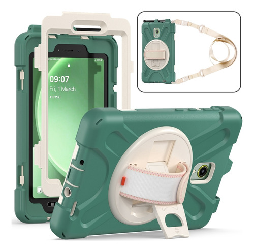 Funda De Silicona Verde Para Samsung Galaxy Tab Active5 X300