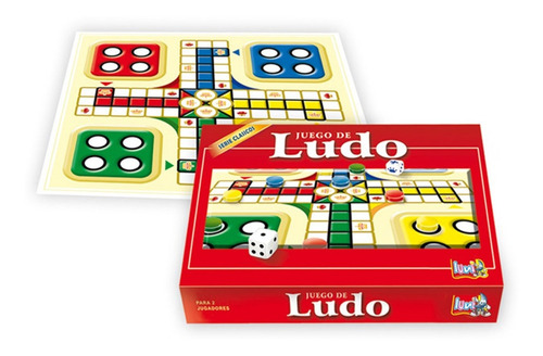 Juego De Mesa Ludo Marca Luni 