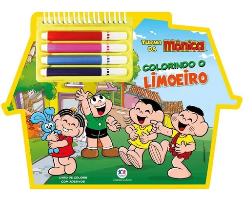 Turma da Mônica - Livro para pintar