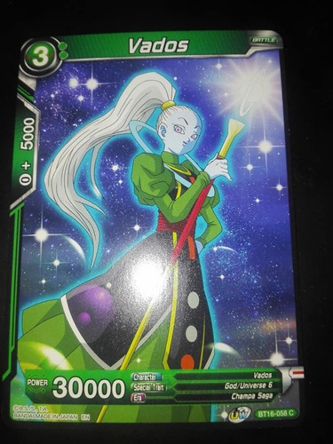 Vados - Realm Of The Gods Carta Dragon Ball Tcg