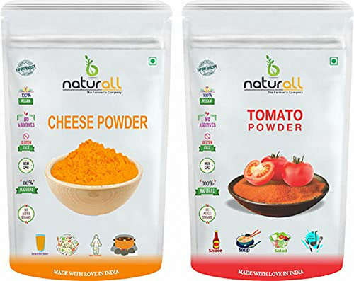 Combo Pack Queso Cheddar Y Tomate En Polvo 400 G