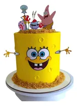 Comprar Adorno Para Torta  Topper Cake Bob Esponja