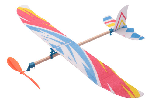 Kit De Maqueta De Avión De Espuma Con Banda Elástica Para Br