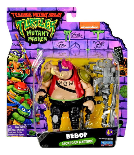 Tortugas Ninja Movie Bebop Warthog C/acc 10 Cm Int 83269