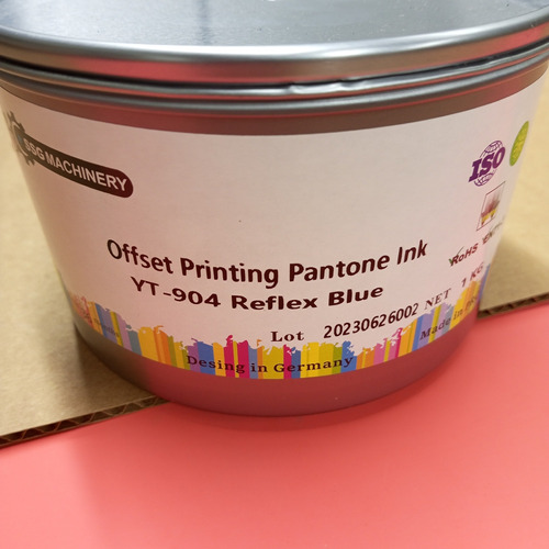 Offset Printing Pantone Ink Yt-904 Reflex Blue