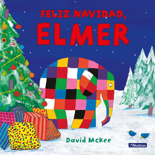 Libro Feliz Navidad, Elmer