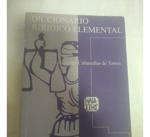 Libro Diccionario Juridico Legal