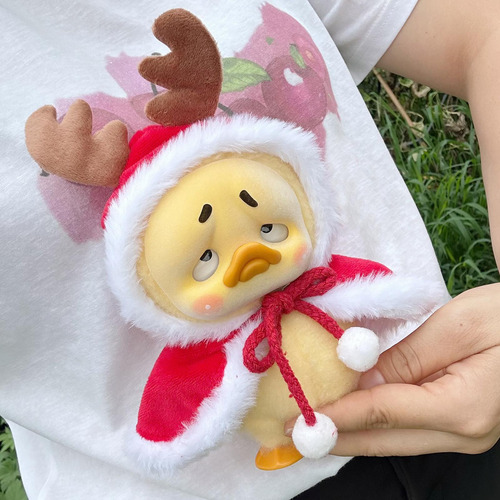 Capa Para Muñeca De Navidad, Ropa De Pato De Felpa,
