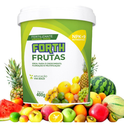 Fertilizante Adubo Forth Frutas 400g