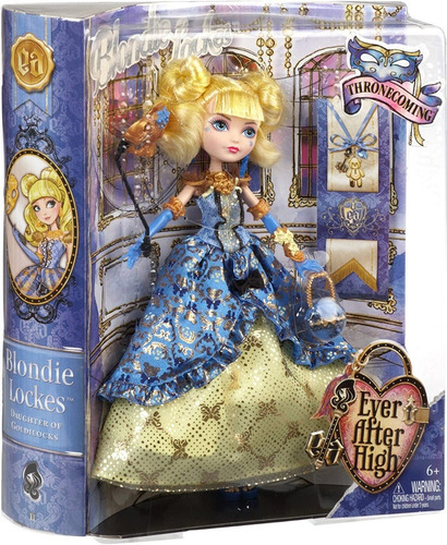 Muñeca Ever After High Thronecoming Blondie Lockes