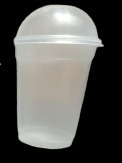 Vaso Domo Trasparente 16 Oz Plastico Duro Al Mayor 360 Unida