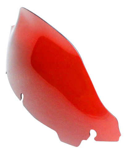 Parabrisas Acrílico Rojo 7 Pulgadas Para Harley Davidson