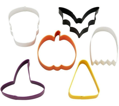 Set Para Hornear Galletas Charola Halloween Wilton 8 Pzas