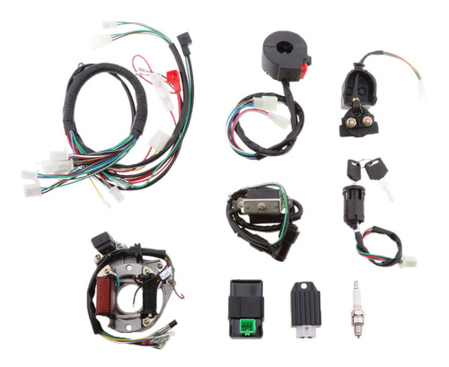 Kit De Montaje Cdi De Cableado De Arnés De Cables Para Atv