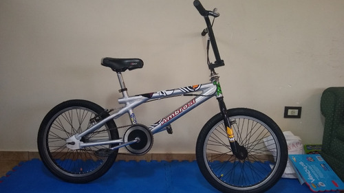 Bicicleta Bmx Freestyle R-20 Cromada Stem Libre (giratorio)