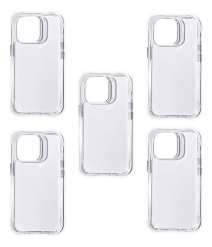 Kit 5 Capas Capinha Case Premium Space Para iPhone 14 Max